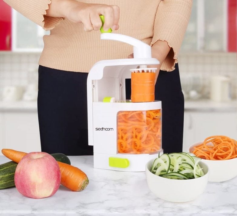 Encuentra el mejor cortador de verduras espiralizador para realzar tus platos imagen 14 Cortador manual