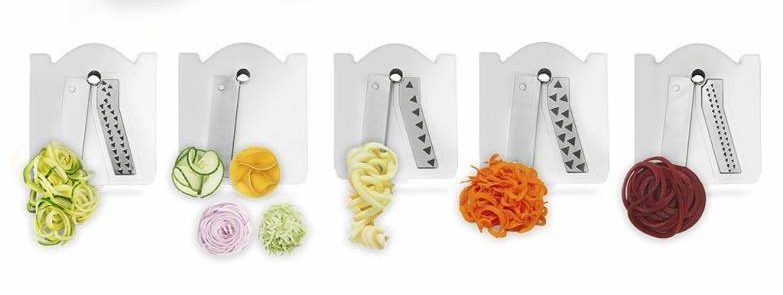 Encuentra el mejor cortador de verduras espiralizador para realzar tus platos imagen 17 Cuchillas para espiralizador