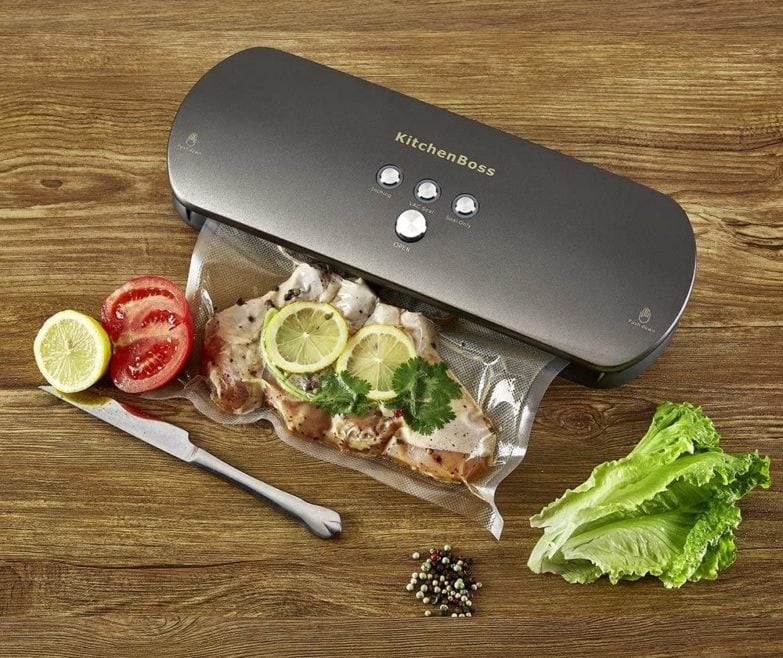 Alimentos ocho veces más frescos con esta envasadora al vacío de  KitchenBoss, por menos de 60 euros en