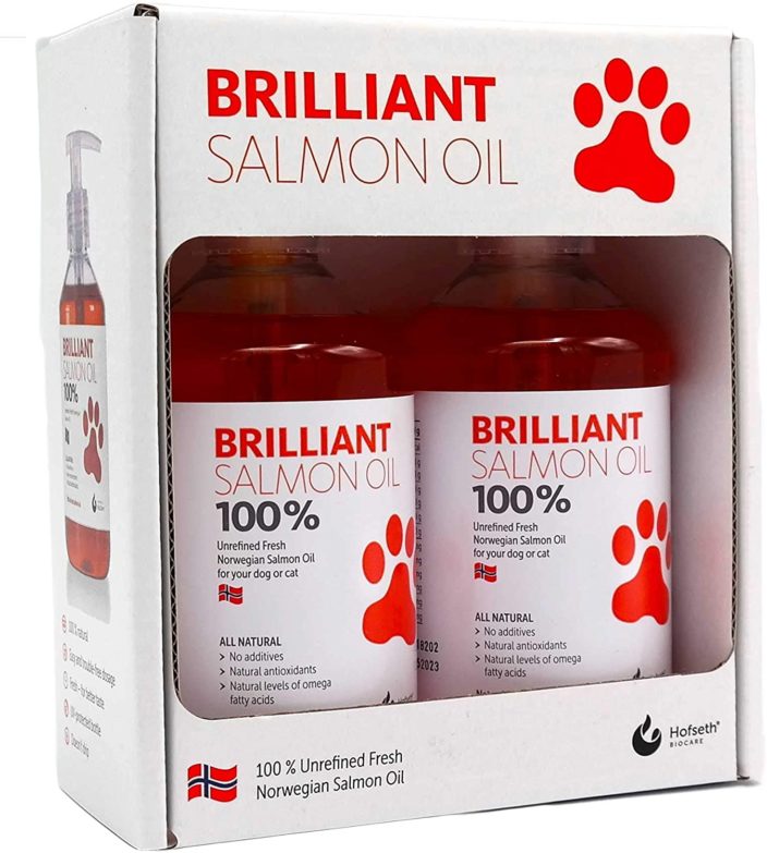 Aceite de salmón noruego para perros y gatos Hofseth Biocare