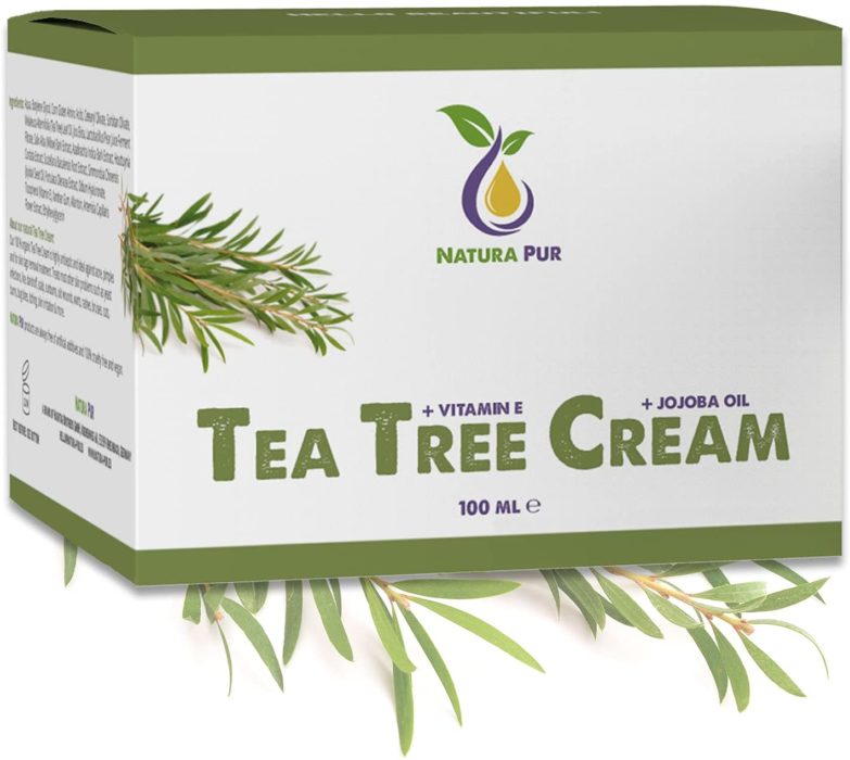 Crema para acné de árbol de té Natura Pur