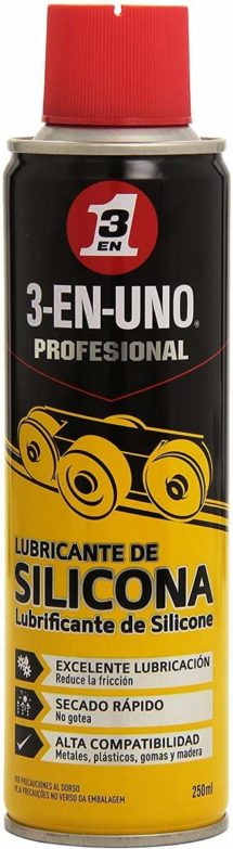 Lubricante de silicona en spray 3 EN UNO Profesional