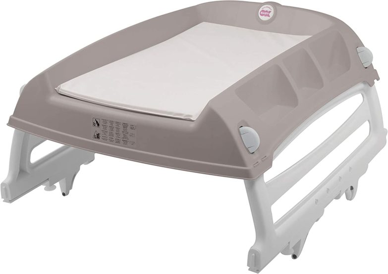 Cambiador de bebé para cuna, bañera y mesa OkBaby Flat 63