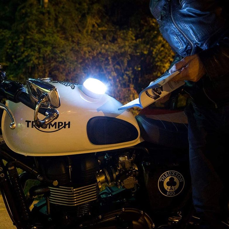 Luz de emergencia en moto