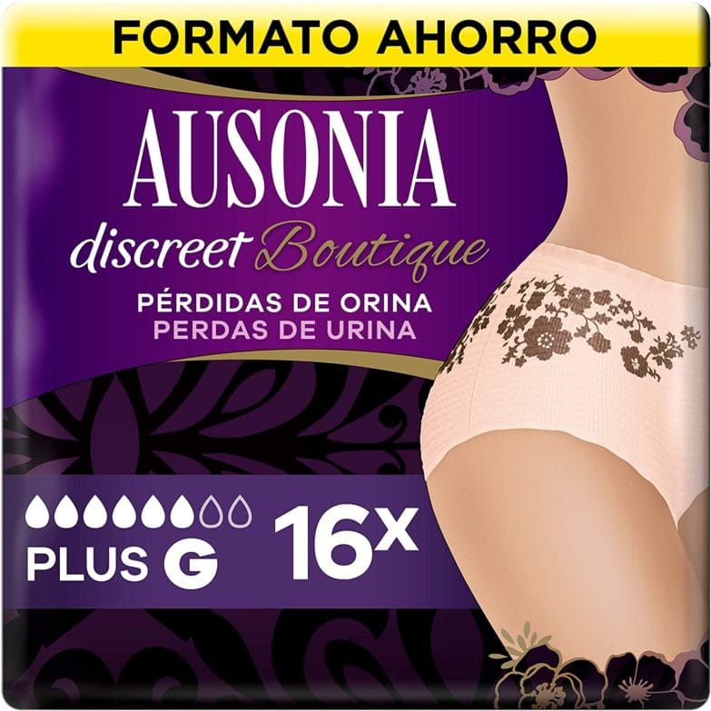 Braguitas para pérdidas de orina Ausonia Discreet Boutique