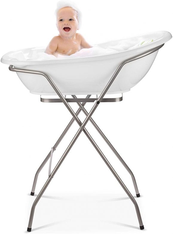 Bañera plegable bebé con soporte BabyKajo