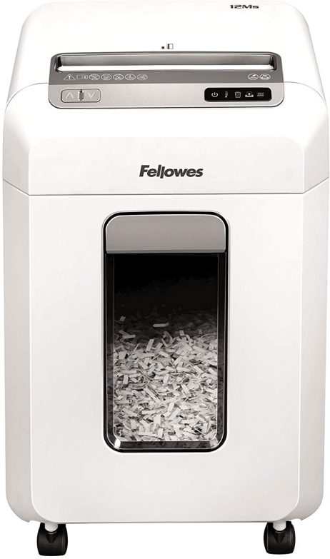 Destructora de documentos Fellowes Powershred 12MS mini corte