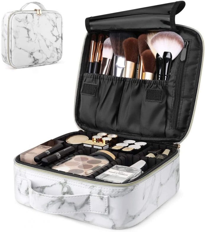 Estuche de maquillaje impermeable portátil Luxspire