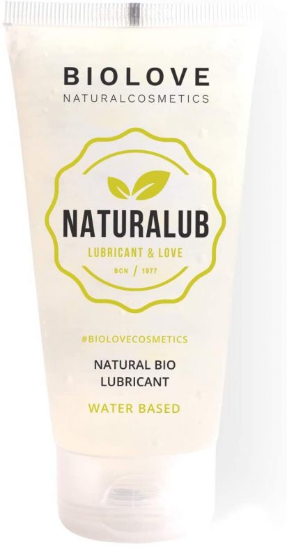 Gel lubricante al agua 100% natural Biolove Naturalub