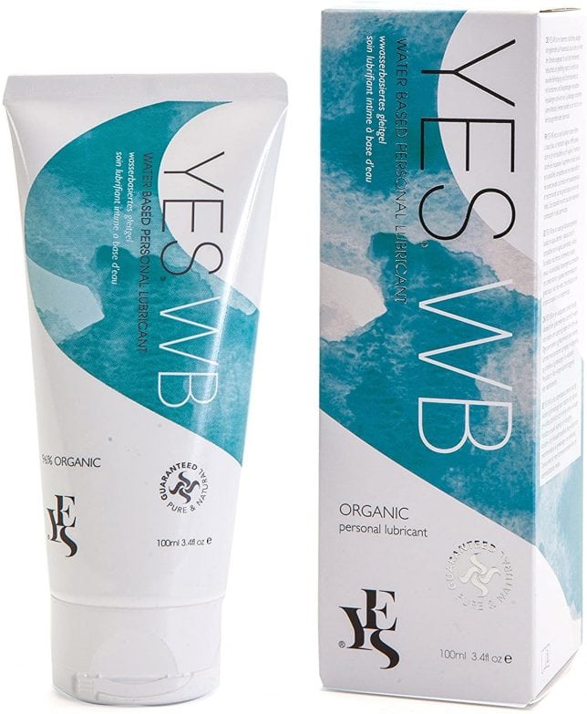 Lubricante orgánica a base de agua YES WB