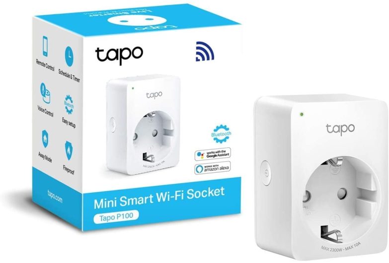mini enchufe inteligente Wi-Fi TP-Link TAPO P100 