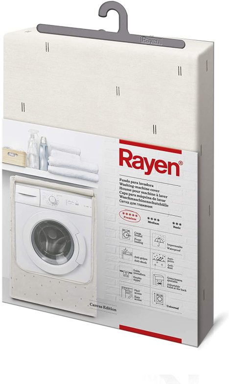 Funda de tela para proteger la lavadora o secadora Rayen