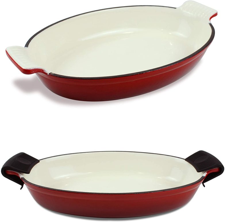 Rustideras de hierro fundido esmaltado Crucible Cookware