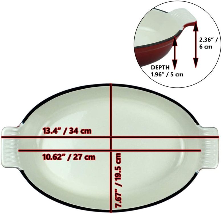 rustidera con altura y tamaño indicado en centimetros