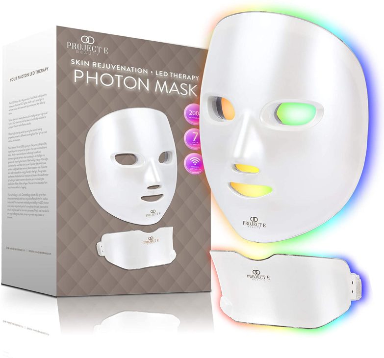 Máscara led facial para el cuello y la cara Project E Beauty