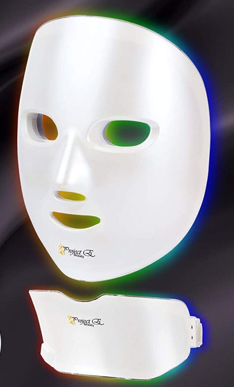máscara de luz led facial