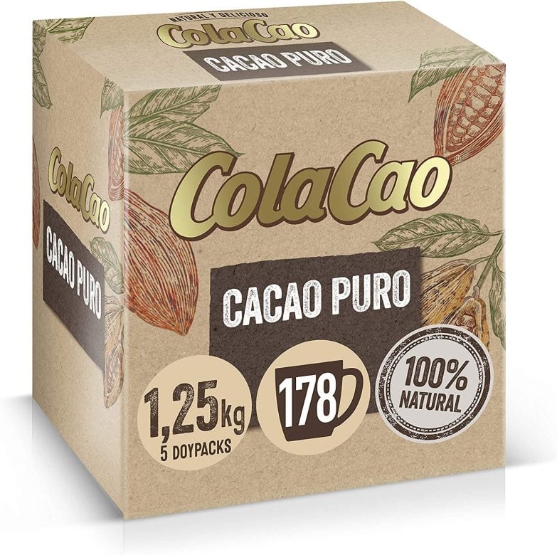 El cacao puro en polvo Colacao 
