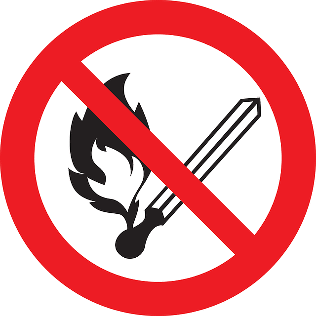 prohibido hacer fuego